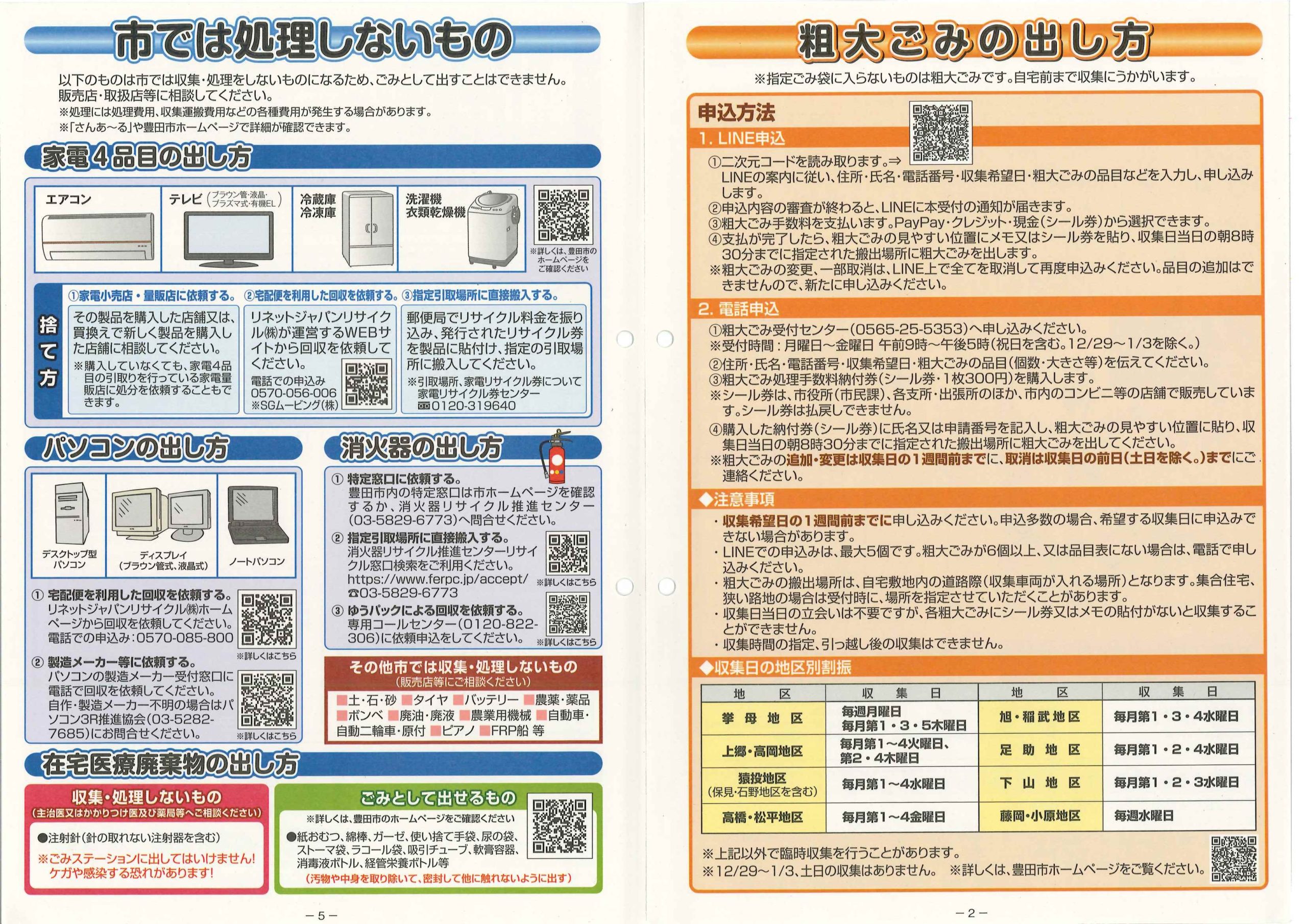 資源・ゴミ出し | 中根のホームページへ